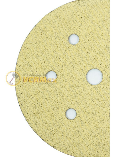 Imagen 3 de 10 de Disco Para Roto Orbital 150mm Con Abrojo Grano 150 X5 U.