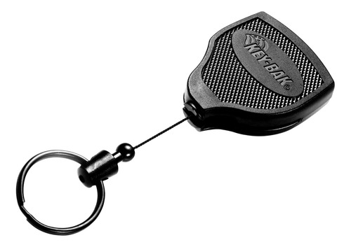 Llavero Retráctil Key-bak Super48 Con Bloqueo, Negro