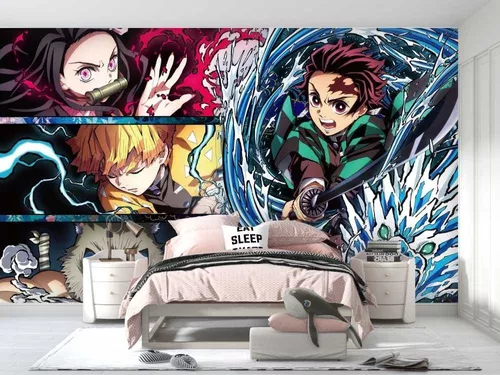 Painel Adesivo Anime Demon Slayer