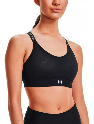 Sports Bra Fitness Under Armour Infinity Mid Negro Mujer 135