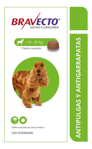 Bravecto Dog 10 - 20 Kg