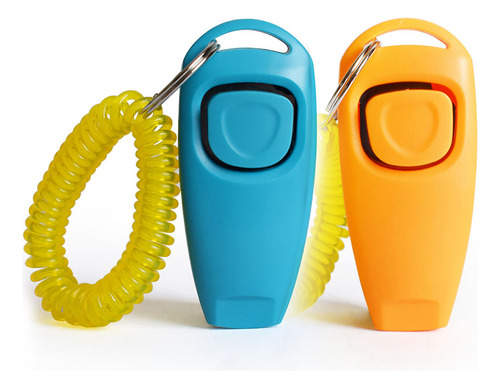 2 Pulseras Para Adiestramiento De Perros, 2 En 1, Silbato Y