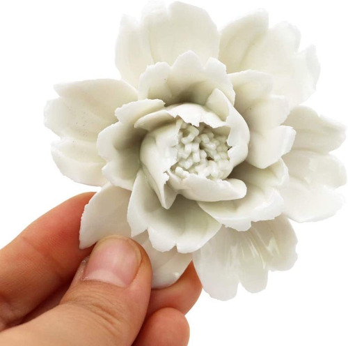 Imagen 7 de 8 de 5 Piezas De Flores De Cerámica Para Colgar En La Pared...