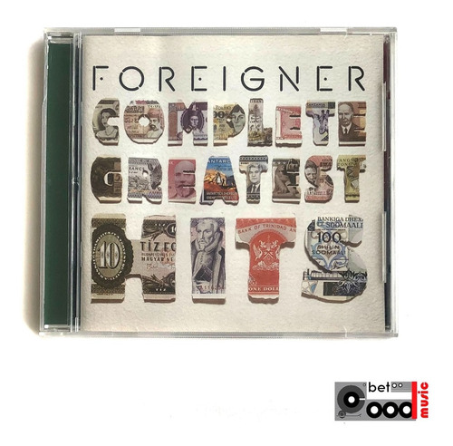 Cd Foreigner - Complete Greatest Hits / Printed In Usa 2002 