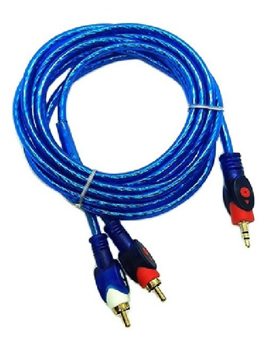 Cable Mini Plug 3.5 A 2 Rca Audio 1.5 Metros Premium