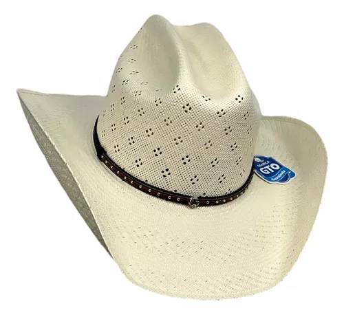 Sombrero Vaquero 50X Fantasma con Pluma Rocha Hats