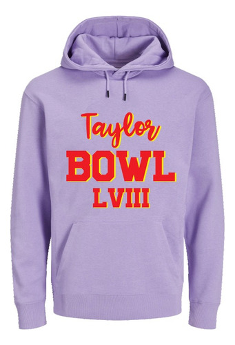 Sudadera Hoodie Pastel Taylor Super Bowl 58  Swift Swiftie  