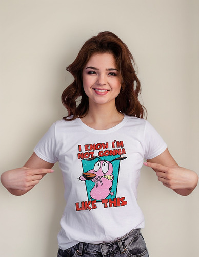 Playera Dama Nn Coraje El Perro Cobarde P2