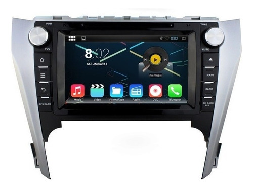 Estereo Dvd Gps Toyota Camry 2012-2014 Touch Hd Bluetooth
