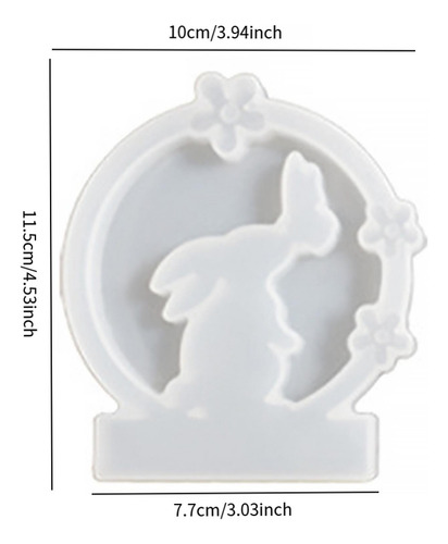 Molde De De Silicona De Pascua Molde De Resina Para La