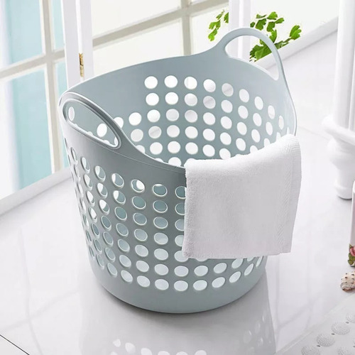 * Cesta De Lavandería Duradera Para Almacenamiento Doméstico
