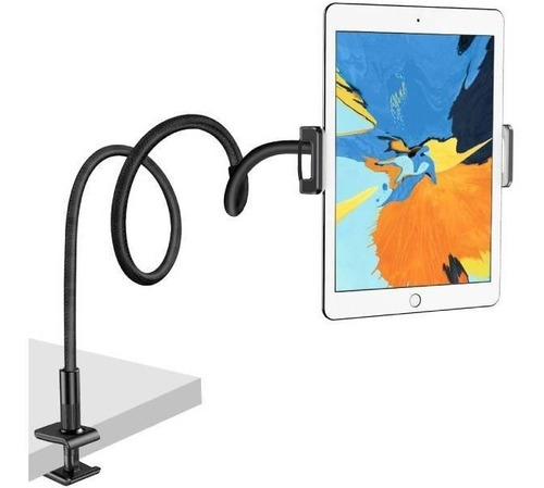 Soporte Sujetador Celular Tablet Para Cama Mesa Etc Rota 360