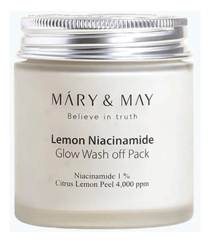Mary & May Lemon Niacinamide Glow Wash Off Pack