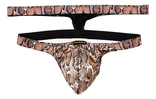 Calzoncillos Casuales Lisos De Cintura Baja Para Hombre C, B