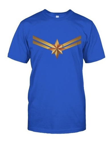 Camiseta Estampada Capitana Marvel [ref. Cma0403]