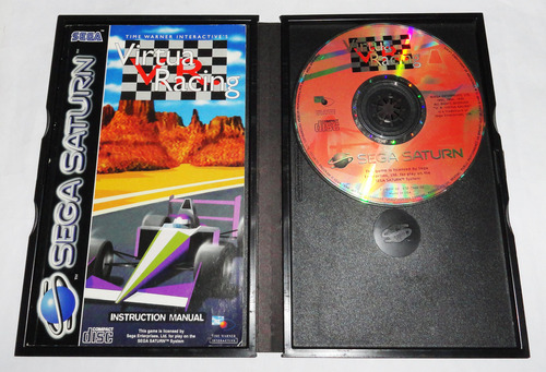 Virtua Racing Sega Saturn Original Completo (Usado)