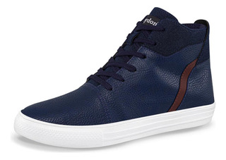 Botines Usagui Azul Para Hombre Croydon