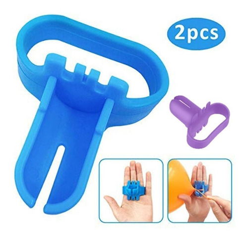 2 X Herramienta Para Hacer Nudos A Globos, Atador De Globos