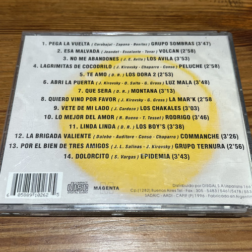 Cd - Tropi Hits (1996) Estándar (Usado)