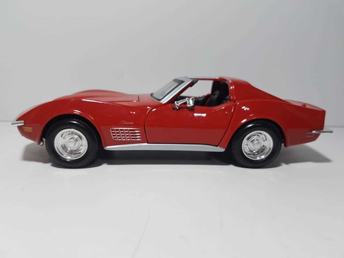 Carro Mini Chevrolet Corvette 1970 Esc 1:24 Maisto Coleção