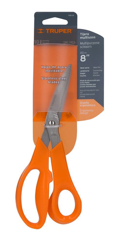 Tijeras Dentada 8´ Corte Preciso Hogar Cocina Afilada 18564