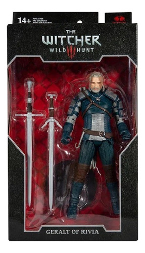 Boneco Mcfarlane The Witcher Geralt De Rivia F0072-3 Fun