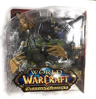 Figura Gnome Warrior De Warcraft 19cm