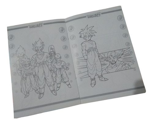 Revistas Dragon Ball Z Y Gt Años 90 Colorear Lote X6 (Usado)