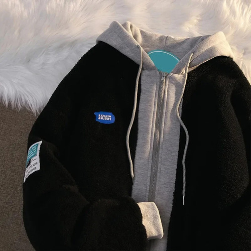 Sudadera De Invierno Con Capucha Y Forro Polar Para Mujer