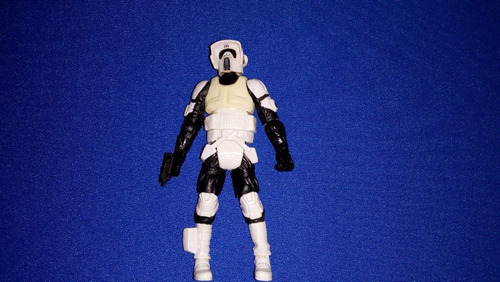 Star Wars Figura Nik Sant (disfrazado Como Biker Scout)