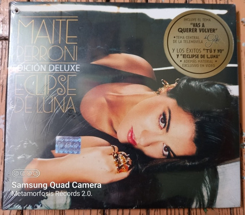 Maite Perroni Eclipse De Luna, Edición Deluxe, Cd-dvd, 2014.