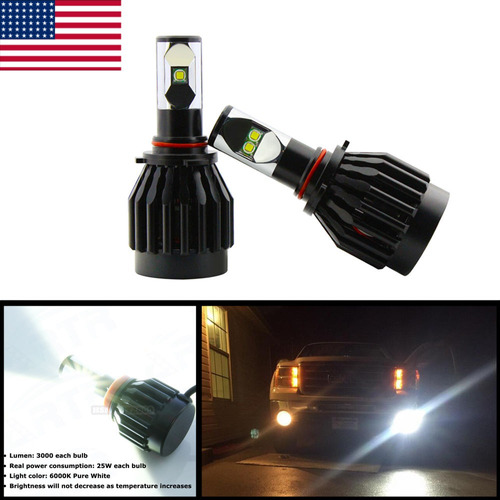 Blanco Puro 9005 Hb3 Cree Led Conversión Kit Super Brillante