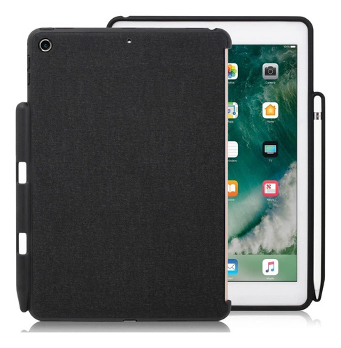 Khomo Case For iPad 5-6 A1893 A1954 A1822 A1823 W/pen Holder