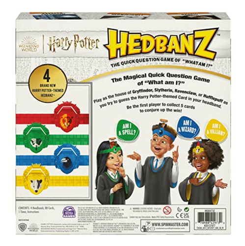 Hedbanz, Harry Potter Wizarding World Juego De Mesa