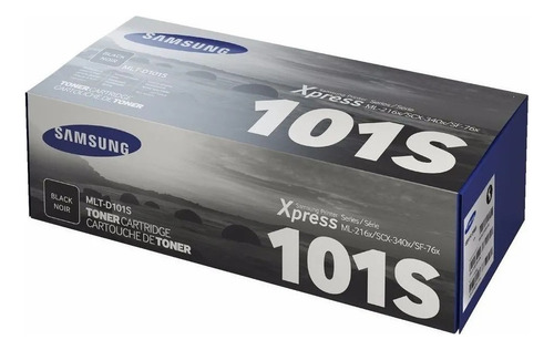 Tóner Samsung Mlt-d101s Color Negro