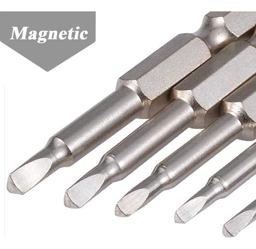 Juego De 5 Puntas De Destornillador Triangulares Magneticas