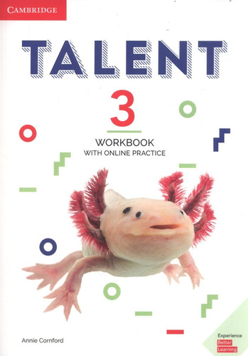 Imagen 1 de 1 de Talent 3 - Workbook With Online Practice