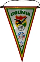 Comprar Banderin Paño 37cm Copa America 2024 Seleccion Bolivia