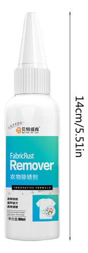 O Limpador Removedor De Ferrugem R Clothes Remove A Ferrugem