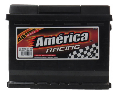 Bateria Automotriz 12v America Racing