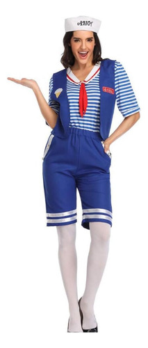 Robin Scoops Ahoy Sailor Disfraz De Estudiante Para Mujeres 