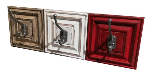 Gancho Percha Doble De Aluminio Pulido Perchero De Pared