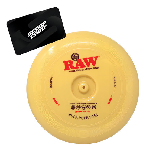 Frisbee Flying Disc Raw Ultimate Con Ranura Para Guardar Con
