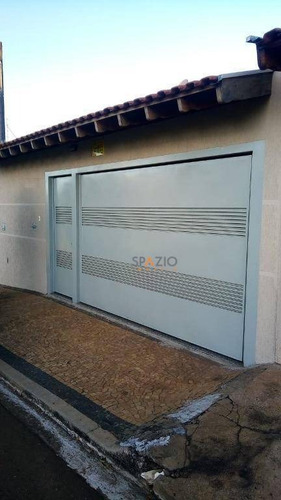 Imagem 1 de 24 de Casa Com 2 Dormitórios À Venda, 140 M² Por R$ 350.000,00 - Vila Industrial - Rio Claro/sp - Ca0327