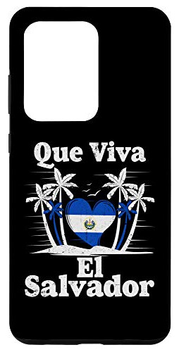 Funda Para Galaxy S20 Ultra Viva El Salvador Design Plast-02