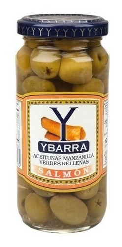 Aceitunas Rellenas De Salmon Ybarra 240g España Nuevo!