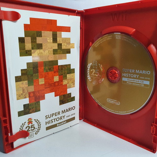 Soundtrack Mario 25th Aniversario Nintendo Wii - Cd Fisico