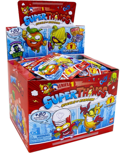 Superthings Serie 1 - Un Paquete Cdu De Goliath - Contiene 5