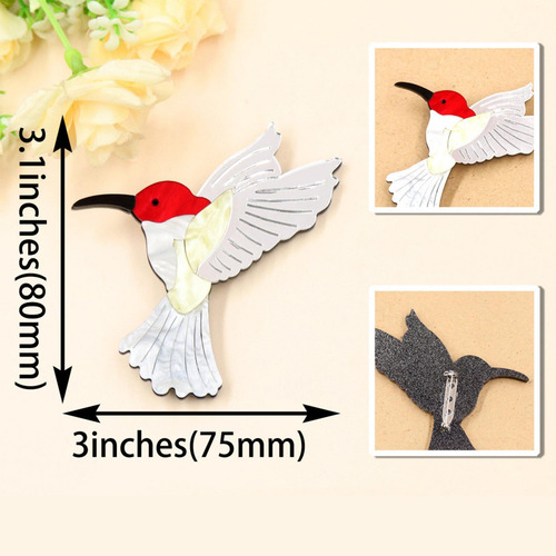 Broche De Colibrí Alfileres De Broche De Colibrí Alfileres A