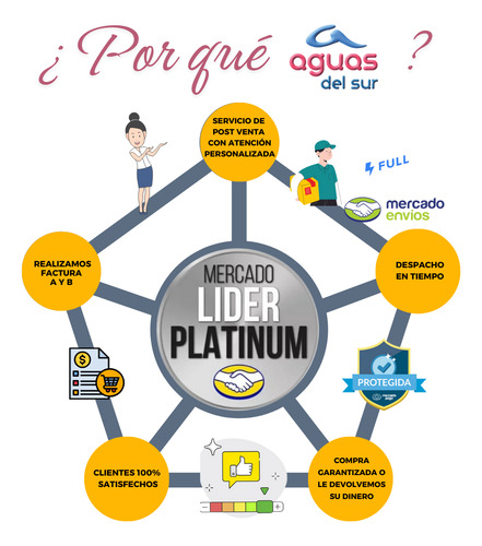 Purificador Aguas Del Sur Filtro De Agua